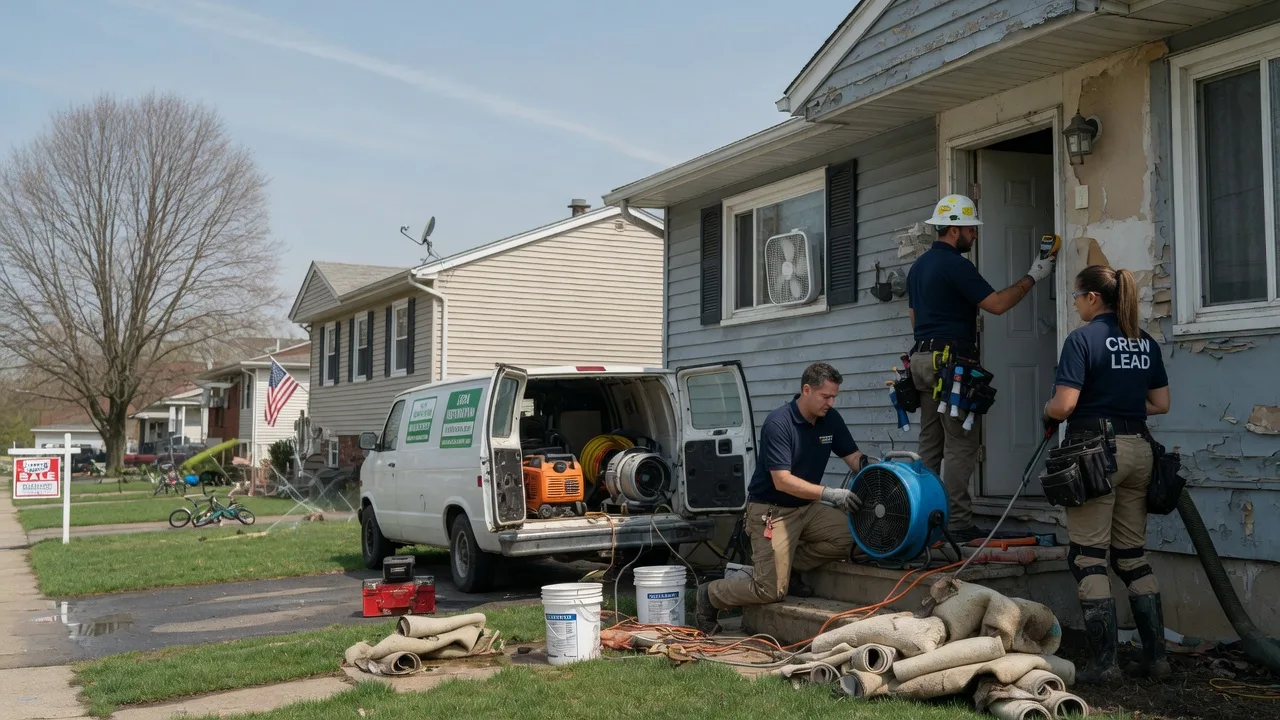 Flood Cleanup in Centereach, NY near me